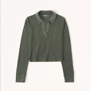 Abercrombie waffle knit longsleeve